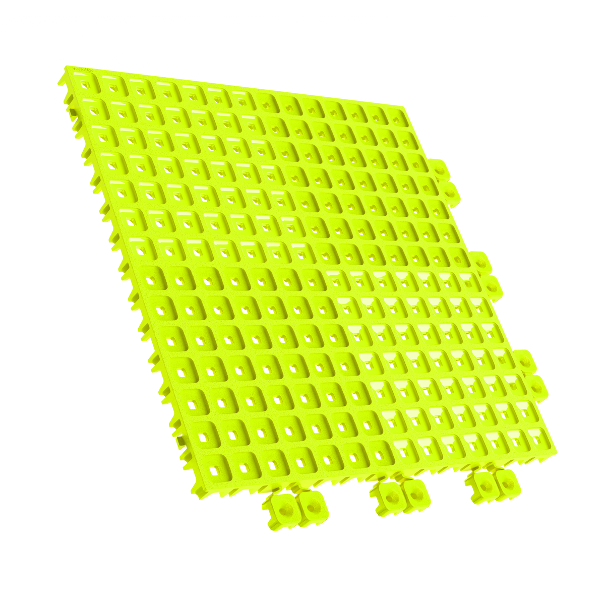 UPFLOR® - Interlocking Floor Tile Neon Yellow